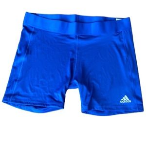 Adidas plus women’s bright blue workout shorts size 2XL NWT